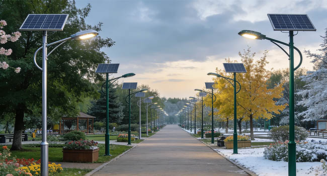 solar street lights